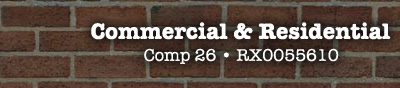 Commercial and Residential; Comp 26; RX005610